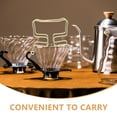 thumbnail image 4 of Miangastore Coffee Filter Bag Support Rack Coffee Dripper Stand Stainless Steel Portable Coffee Brewing Home Use 1Pack, 4 of 8