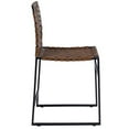 thumbnail image 6 of Beaumont Lane Real Leather Brown Chair, 6 of 7