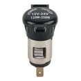 thumbnail image 2 of Lighter Adapter,  Lighter Socket  Power Supply  For Car For Motorcycle For, 2 of 8