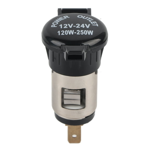 Cigarette Lighter Socket,12-24V Cigarette Lighter Adapter Cigarette Lighter Female Socket Cigar Lighter Socket Enhanced Features