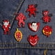 thumbnail image 2 of Broche De Goteo De Aceite De Aleación De Personaje De Diablo De Dibujos Animados Insignia Accesorio De Disfraz De Halloween, 2 of 3
