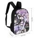 thumbnail image 2 of Kuromi-theme Backpack, Campus style schoolbag Bookbag with Adjustable Shoulder Straps And Large Zip Compartment, Unisex Travel Bags., 2 of 6