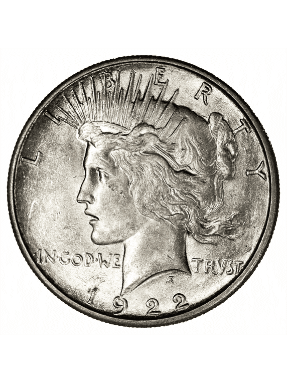 US Mint 1922-S Silver Peace Dollar $1 Raw