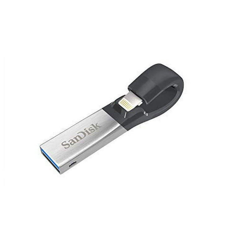 SanDisk iXpand Flash Drive 64GB for iPhone and iPad, Black