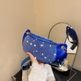 thumbnail image 4 of Bolsa Mujer Bling Sling Bag Correa ancha ajustable Riñonera de lujo Bolso casual para damas, 4 of 8