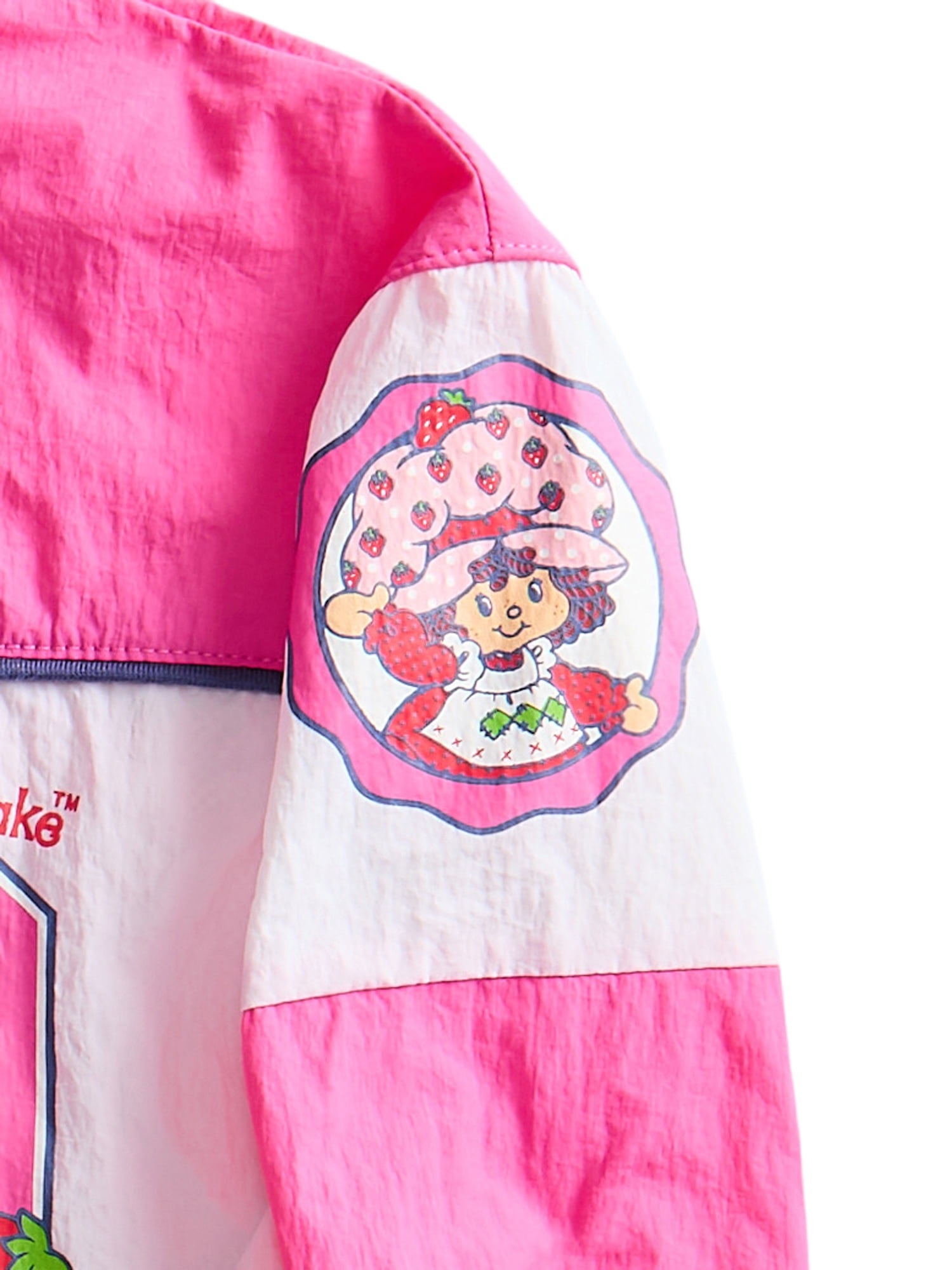 Strawberry Shortcake Toddler Full Zip Jacket with Long Sleeves, Sizes 12M-5T
