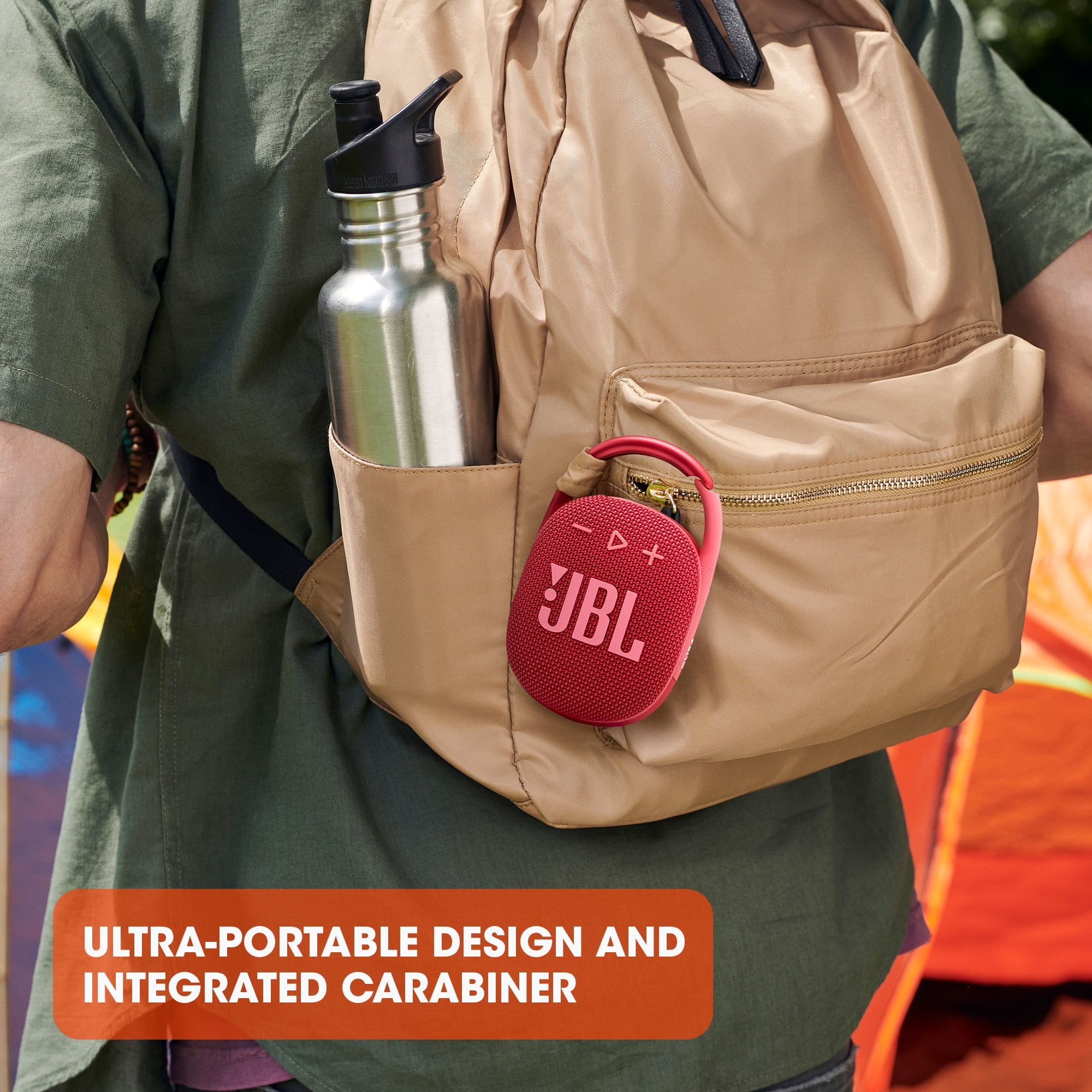 Free Shipping! JBL Clip 4  Ultraportable Waterproof Speaker  Squad  (图2)