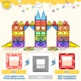 thumbnail image 3 of Azulejos magnéticos de construcción Coodoo Kids Toys 60 unidades a partir de 3 años, 3 of 6
