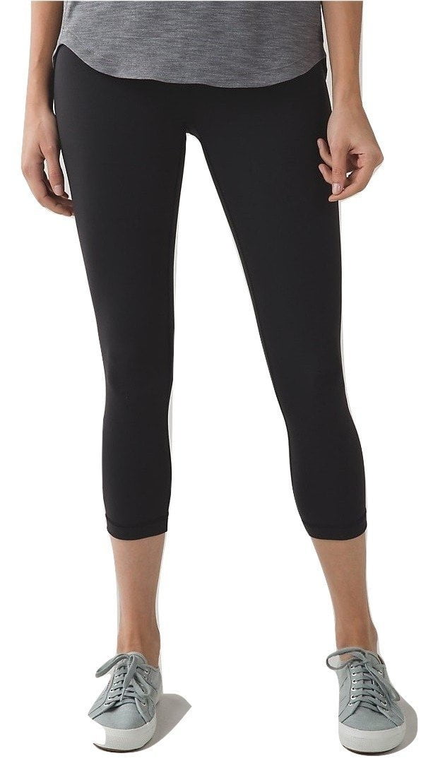 Lululemon Wunder Under Crop III Yoga 