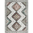 thumbnail image 2 of CAMILSON Oriental Retro Persian Traditional Vintage Distressed Non-Shedding Indoor Area Rug(4006-Beige 5x7), 2 of 9