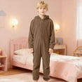 thumbnail image 6 of REDARER Toddler Pajama Jumpsuit Cozy Sleeper Outfit, Soft Grip Socks Footie for Boys Girls Home Lounging,9-10 Years, 6 of 6