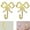 2Pcs-Gold, variant on 2Pcs Large Size Gold Bow Wall Hook, Gold Coat Hook, Metal Hook, Bow Room Decor Hooks for Coats, Coffee Mugs, Hats, Bags, Bath Towels and Room Decorations