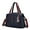 Navy Red Combo, variant on MKF Collection Opal Vegan Leather Medium Weekender Handbag for Women by Mia K.