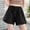 Black, variant on Shorts Women's Sports Shorts Summer Soft Breathable And Sweat Absorbent Odor And Leg Lengthening Effect With Pockets Thin Chaffing Shorts for Women Women Shorts Casual plus Size Elastic Waist Shorts