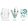 thumbnail image 1 of For Fujifilm Instax Mini 11 Camera - 3-in-1 Clear Crystal Protective Case Set with Photo Pocket, Shoulder Strap & Stickers, Transparent Hard Shell, 1 of 10