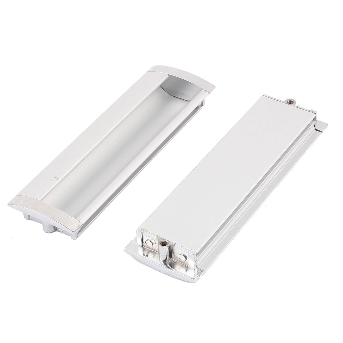 128mm Mounting Rectangular Recessed Flush Pulls Drawer ...