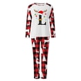 thumbnail image 1 of Womens Outfit Sets Adult Family Matching Christmas Pajamas - Printed Deer & Plaid Pants Soft Two-Piece Set Family Christmas, 1 of 9