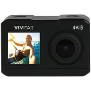 Vivitar DVR922HD-BLK DVR922 4k Dual-Screen Action Cam