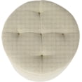 thumbnail image 6 of Joveco Round Storage Ottoman, Fabric Small Foot Rest Stool with Removable Lid, for Dorm, Living Room, Couch, Bedroom, Light Beige, 6 of 8