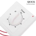 thumbnail image 3 of Raindrops digital timer switch Time Control Switch for Fans Indoor Use 1Set, 3 of 8