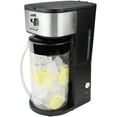 Brentwood KT2150BK Electric Iced Tea and Coffee Brewer Machine with