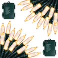 thumbnail image 1 of Luces navideñas Brightown con batería de 18 pies y 50 LED, color blanco cálido, 1 of 8