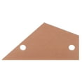 thumbnail image 1 of KAKOWELY Guitar Leveling Ruler 1pc Guitar Fret Rocker Leveling Tool Guitar Bass Fret Leveling Ruler (Golden)4.06"X2.05"X0.08", 1 of 5
