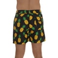 thumbnail image 3 of Whiskey and Oak Men's Bathing Suit Swim Trunks 94952-1039 (XX-Large, Black - Pineapples), 3 of 3