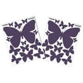 thumbnail image 2 of Butterfly Wall Decals- Purple Peel & Stick Wall Decor Room Stickers Includes 26 Butterflies 1.75"-10.75", 2 of 2