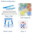 thumbnail image 6 of BESTSKY Don'T Break the Ice Game Break the Ice Game Thin Ice Game Don'T Let Your Marble Be the One That Breaks the Ice Table Coordination Training Game, 6 of 7