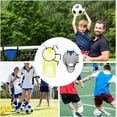 thumbnail image 4 of 1PCS Soccer Goal Target Net, Soccer Goal Target Nets for Shootings Accuracy Training, Easy to Attach and Detach for Ball Football Shooting Accuracy Practice(Yellow), 4 of 8