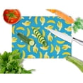 thumbnail image 2 of Caroline's Treasures Bananas on Blue Glass Cutting Board Large, 2 of 2