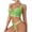 Green, variant on Levmjia Women Lace Lingerie Set Sheer Mesh Hollow Out Solid Color Two Piece Bra And Panty With Adjustable Shoulder Straps Night Date Daily Elegant