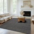 thumbnail image 2 of Eileen Farmhouse Charcoal Gray Area Rug 6' x 9' Rectangle, 2 of 5