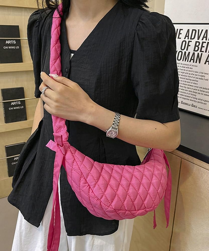 CoCoMangos Crescent Crossbody Bag Hobo Bag Shoulder Bag Purse Dumpling Bag Adjustable Strap for Women