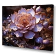 thumbnail image 2 of Designart "Enchantment In Lotus Waters II" Lotus Wall Decor, 2 of 7