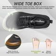 thumbnail image 2 of OrthoComfoot Orthopedic Men's Wide Shoes: Comfortable Arch Support Running Sneakers, Wide Toe Box Work Tennis Outdoor Walking Shoes, 2 of 9
