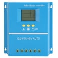 thumbnail image 2 of Regulador del Panel de Controlador Solar MPPT Voltaje Adaptativo 12V 24V 36V 48V Auto Con Pantalla LCD para Fotovoltaico, 2 of 7
