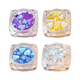thumbnail image 1 of Lindos encantos de uñas, diamantes de imitación de cristal en forma de corazón de decoraciones de uñas, 1 of 5