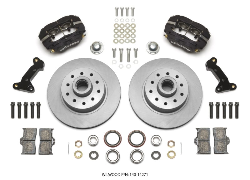 Wilwood Forged Dynalite Front Hat Kit 11.00in GT Rotor 95-05 Miata main image 0