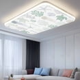 thumbnail image 2 of Green Coastal Fluorescent Light Covers, Nautical Summer Beach Coral Sea Turtle Magnetic Light Covers for Ceiling Lights, Fluorescent Ceiling Shade Filters for Classroom Bedroom Office 4x2Ft x 2PCS, 2 of 8