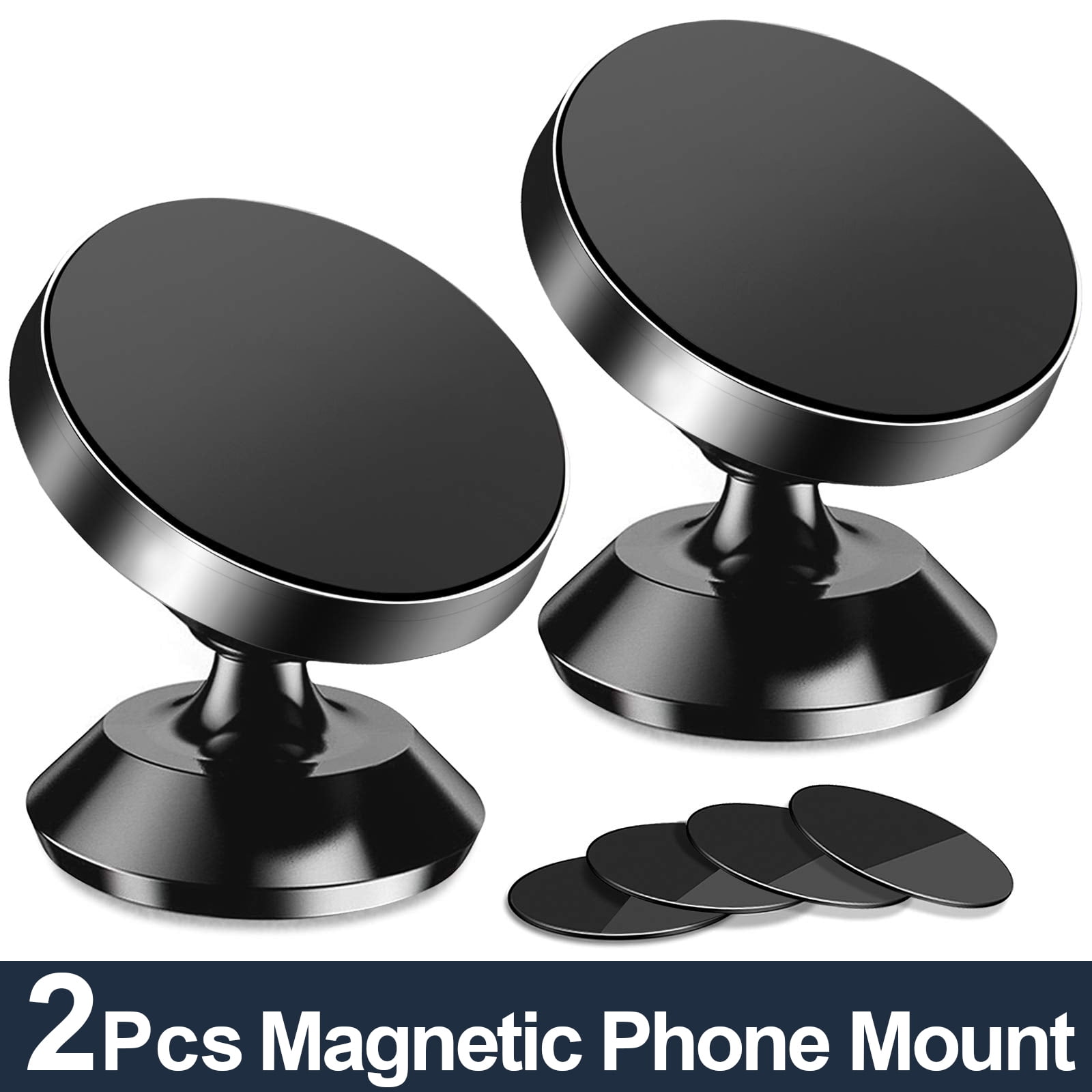 360°Strong Magnetic Car Dash Mount Ball Dock Holder For Cell Phone Universal 