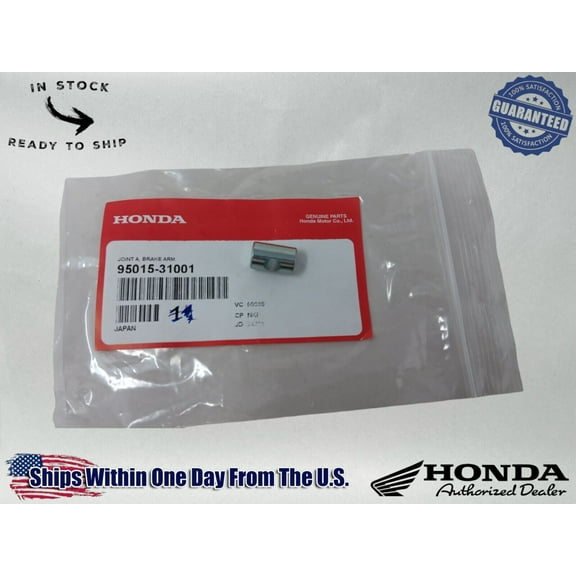 Honda OEM Brake Pedal Rod Brake Arm Joint Spring Adjusting Nut 95015-31001