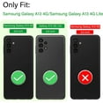 thumbnail image 2 of Galaxy A13 4G Case / A13 4G Lite Case, Samsung Galaxy A13 4G Case with HD Screen Protector, Heavy Duty Shockproof Phone Cover with Magnetic Kickstand Ring for Galaxy A13 4G, Blue, 2 of 15