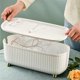 thumbnail image 2 of 2 Package Cable Management Box, Coated White Cord Hyder Organizer Box, 13.7'L x 6 ' W x 5'H, 2 of 5