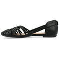 thumbnail image 3 of Journee Womens Ekko Slip On Round Toe Flat Sandals, Widths Available, 3 of 9