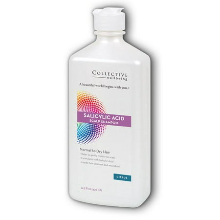 Salicylic Acid Scalp Shampoo Citrus Collective Wellbeing 14.5 oz