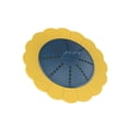 thumbnail image 1 of Inteprter Cubierta de drenaje de suelo de silicona, desodorante desmontable, colador de baño colorido para el hogar, accesorios de filtro de pelo Juegos de accesorios de baño Azul amarillo Inteprter HA065139-02B, 1 of 6
