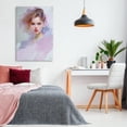thumbnail image 3 of Stupell Industries Soft Portrait of Woman Novelty Painting Gallery Wrapped Canvas Art Print Wall Art, 30 x 45, 3 of 8