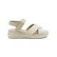 thumbnail image 5 of Sandalia Para Mujer Plataforma Acabado Tejido Color Beige beige 23.5, 5 of 7